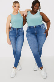 Stretch High Waist Skinny Jeans