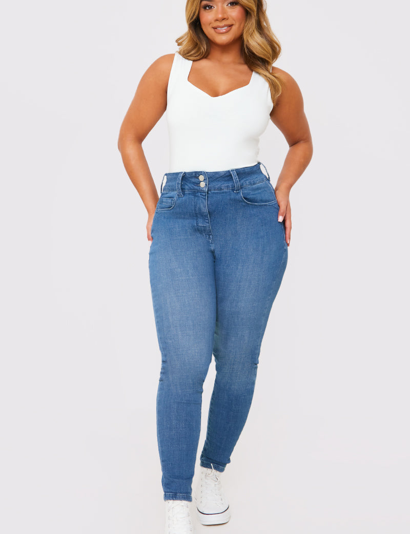Sweetheart Neckline Sleeveless Bodysuit