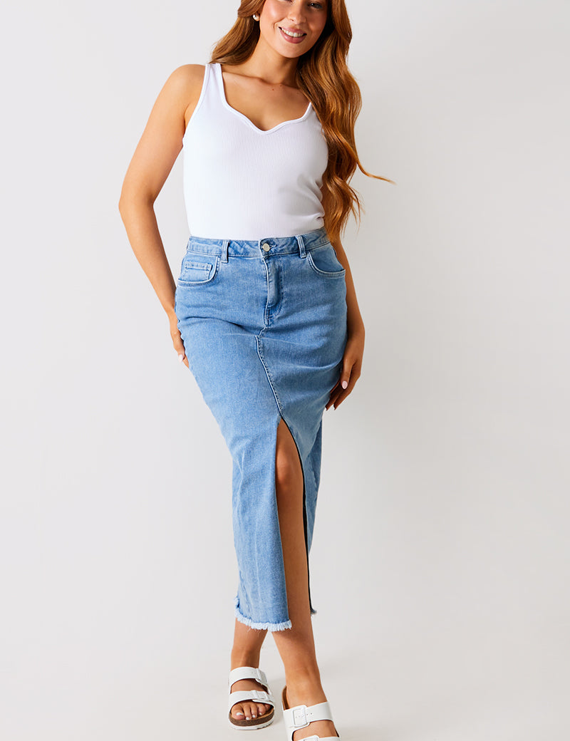 Ribbed Sweatheart Neckline Bodysuit