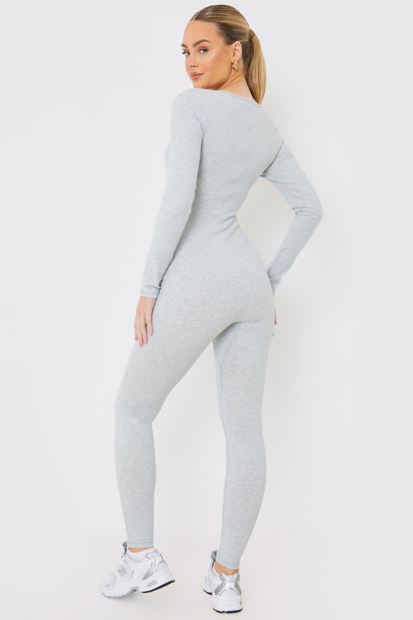 Scoop Neck Long Sleeve - Oat