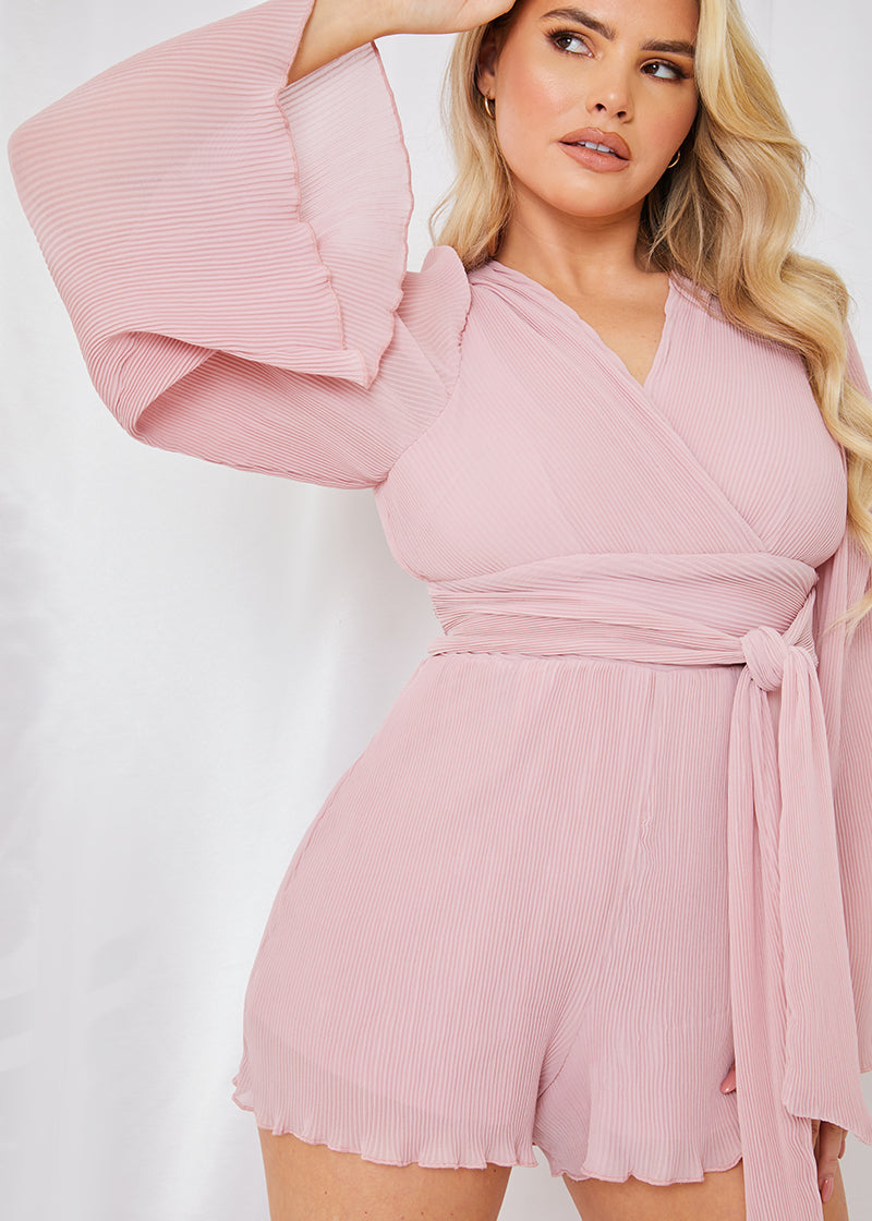 Wrap Belted Playsuit