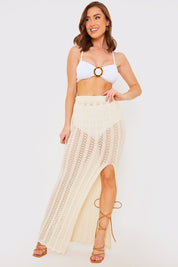 Crochet Midi Skirt