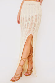 Crochet Midi Skirt