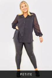 Pu Snake Leggings