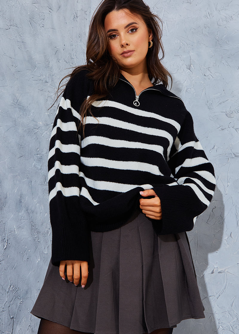 Pleated Mini Skirt