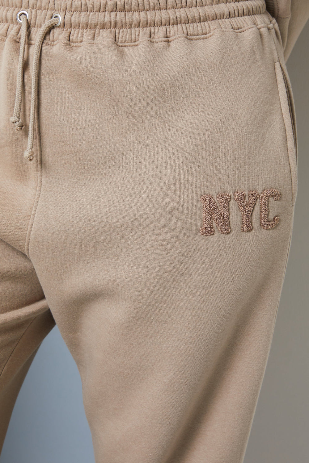 'NYC' Borg Slogan Jogger