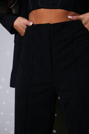 Seam Front Tailored Trouser
