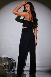 Seam Front Tailored Trouser