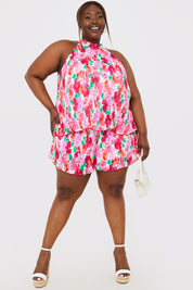 Pleated Shorts