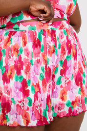 Pleated Shorts