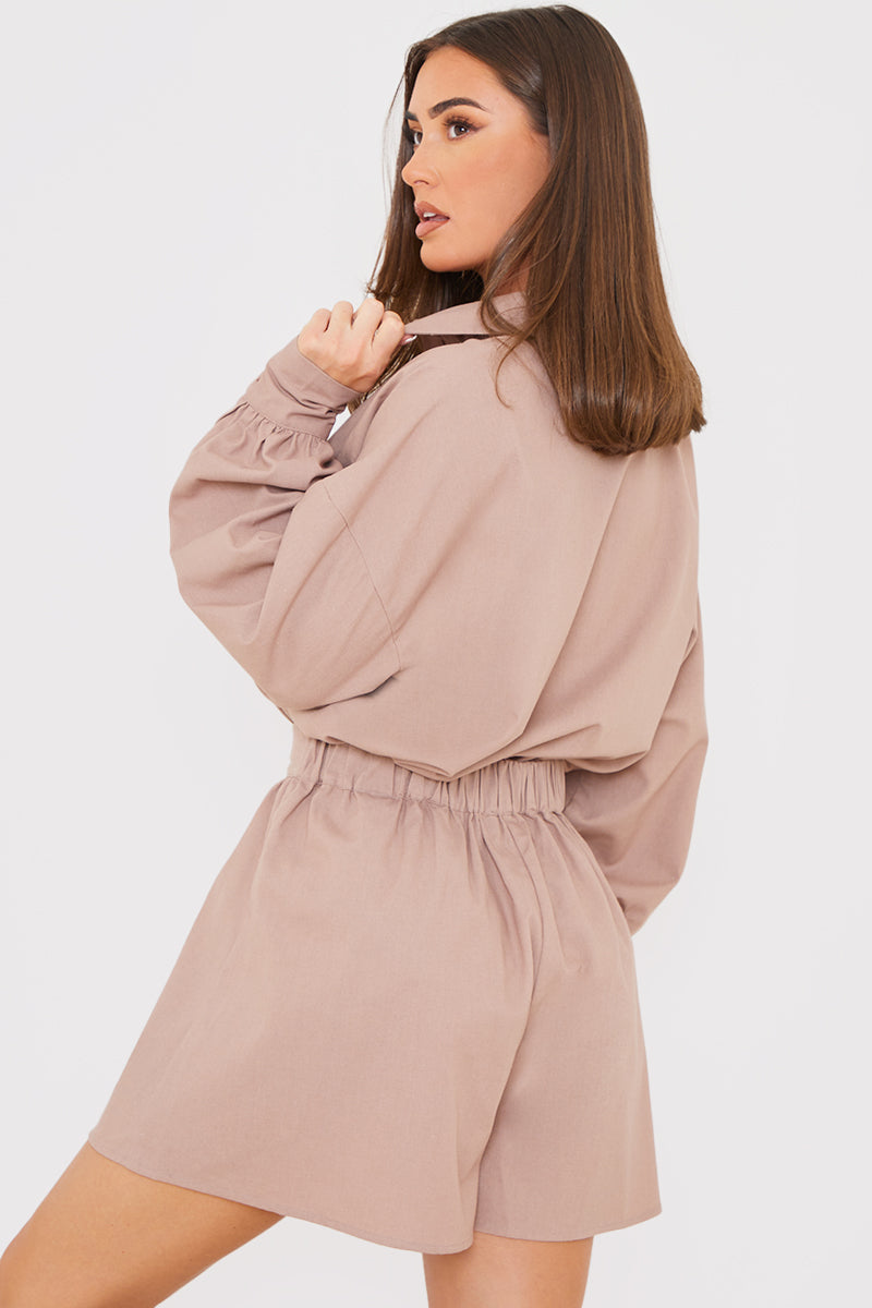 Linen Look Floaty Shorts