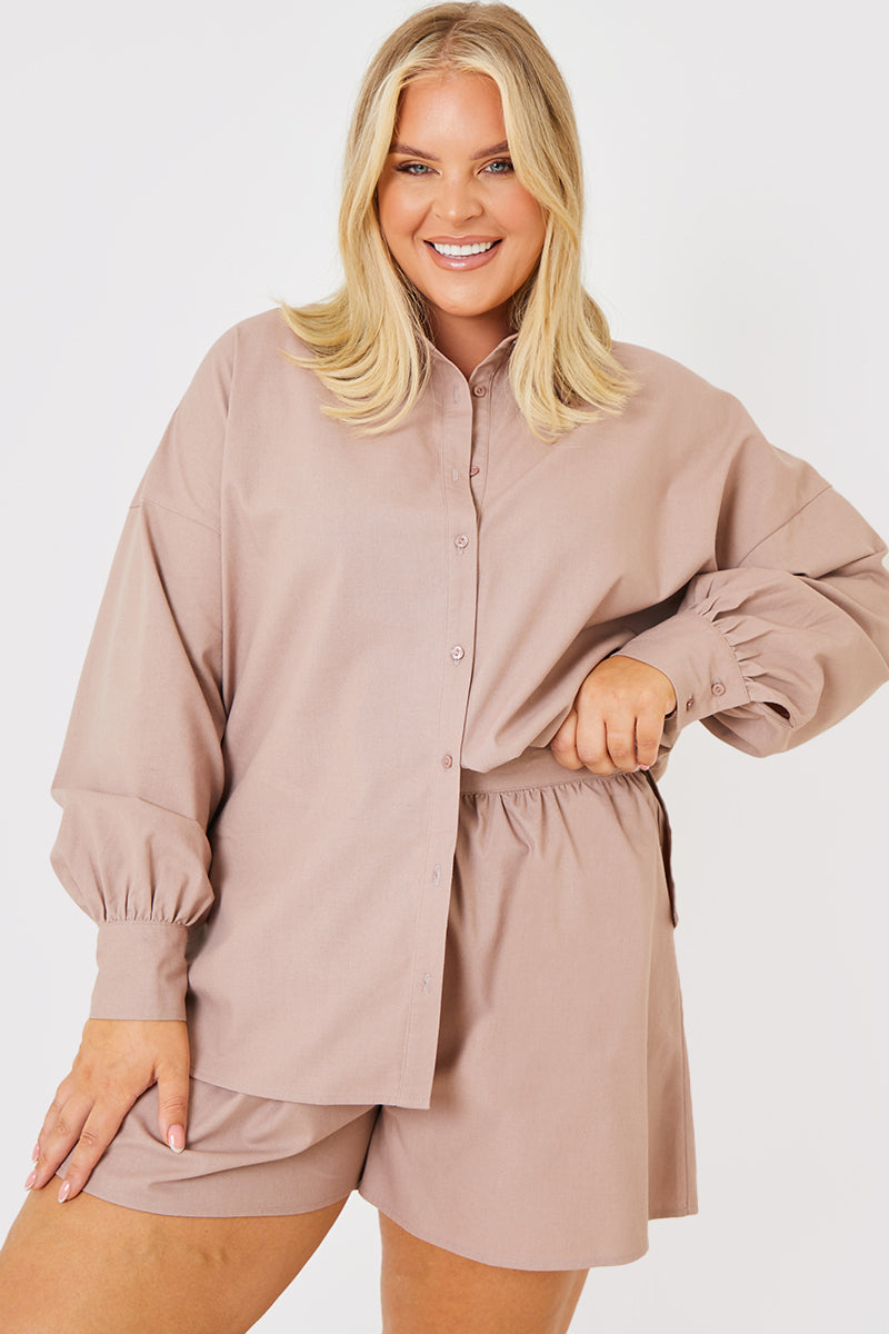 Linen Look Floaty Shorts