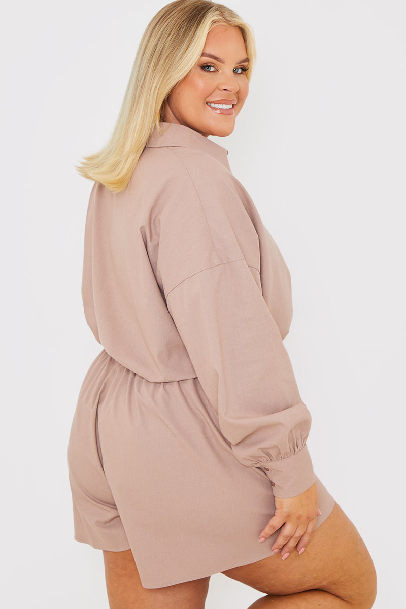 Linen Look Floaty Shorts