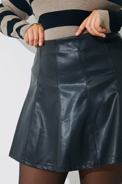Pu Skater Skirt