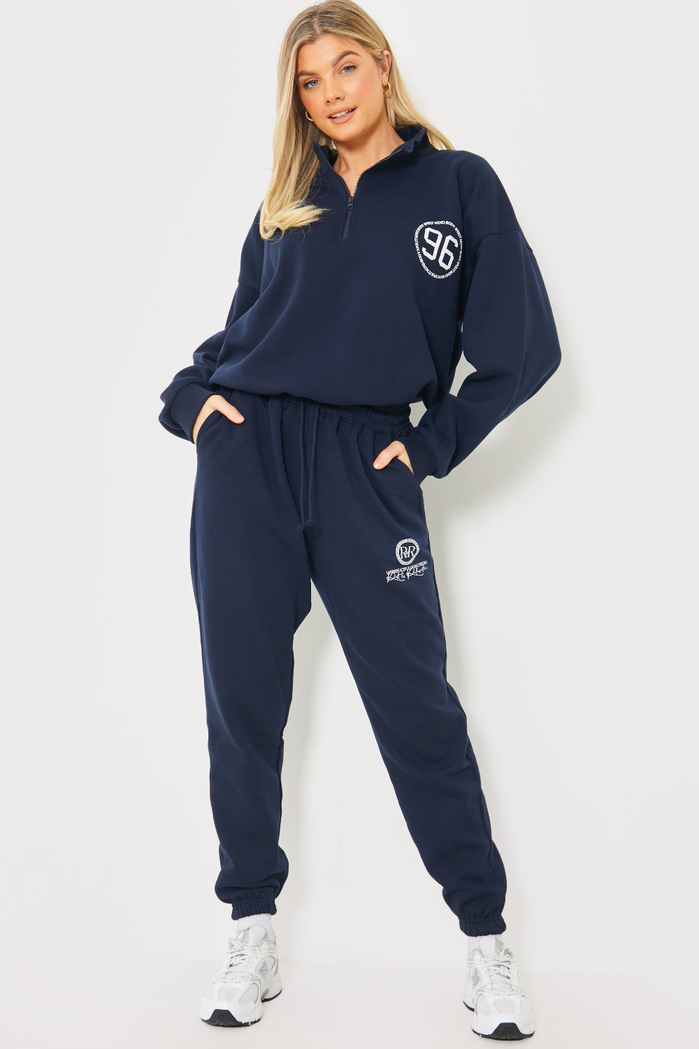 'Rest & Relaxation' Printed Joggers