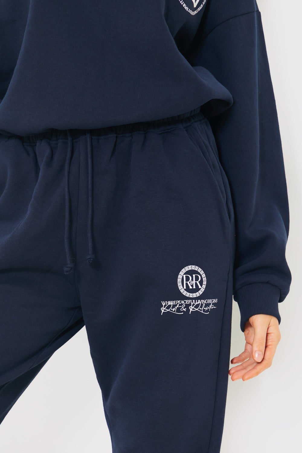 'Rest & Relaxation' Printed Joggers