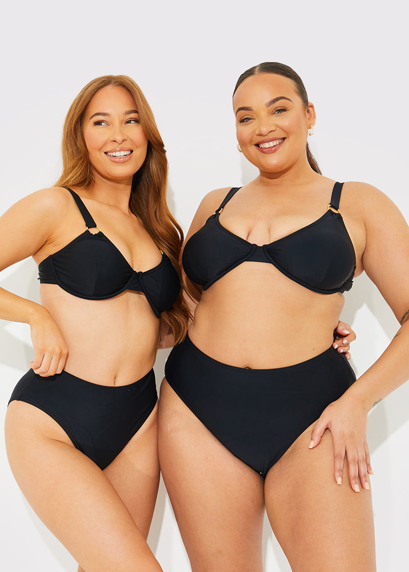 Sculpt And Control High Waist High Leg Bikini Bottom