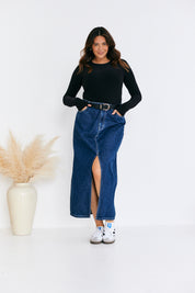 Long Sleeve Double Layer Slinky Bodysuit