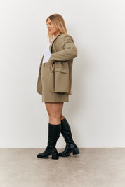 Skirt with Short Lining