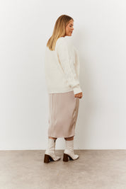 Wrap Midi Skirt
