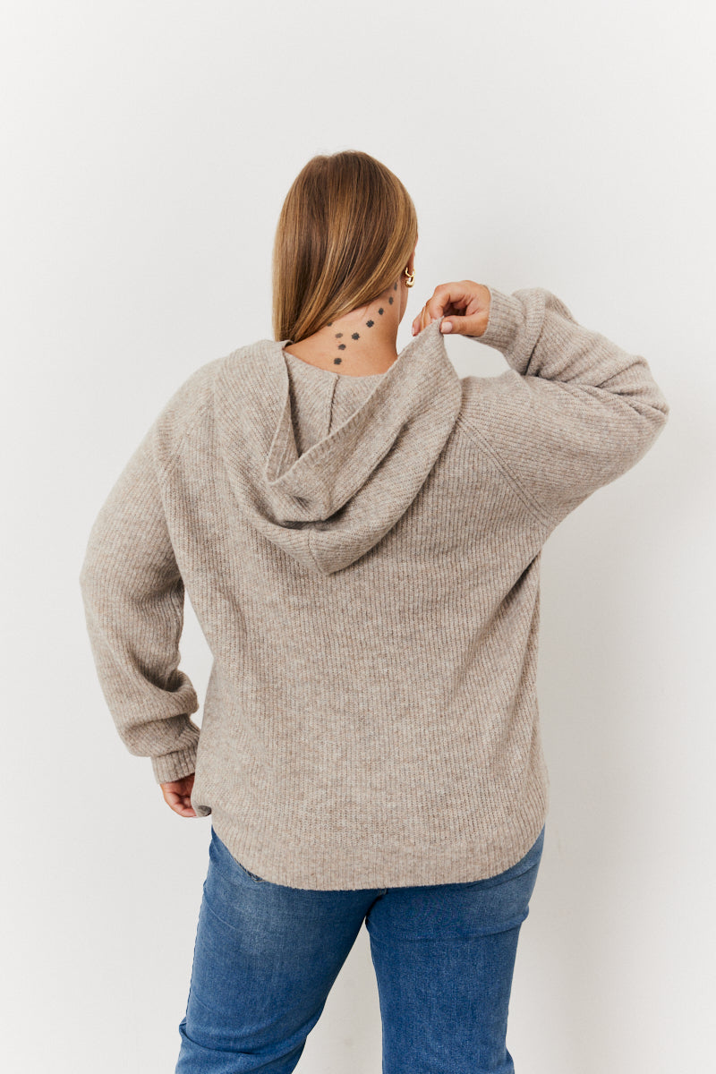 Knitted Hoodie