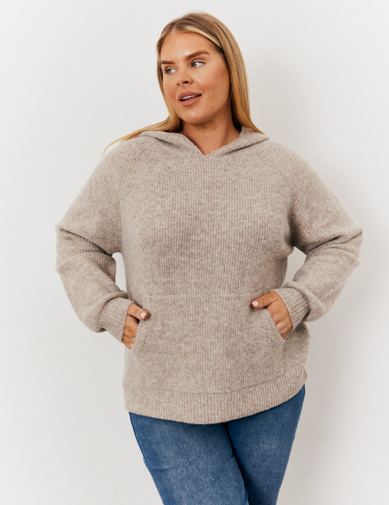 Knitted Hoodie