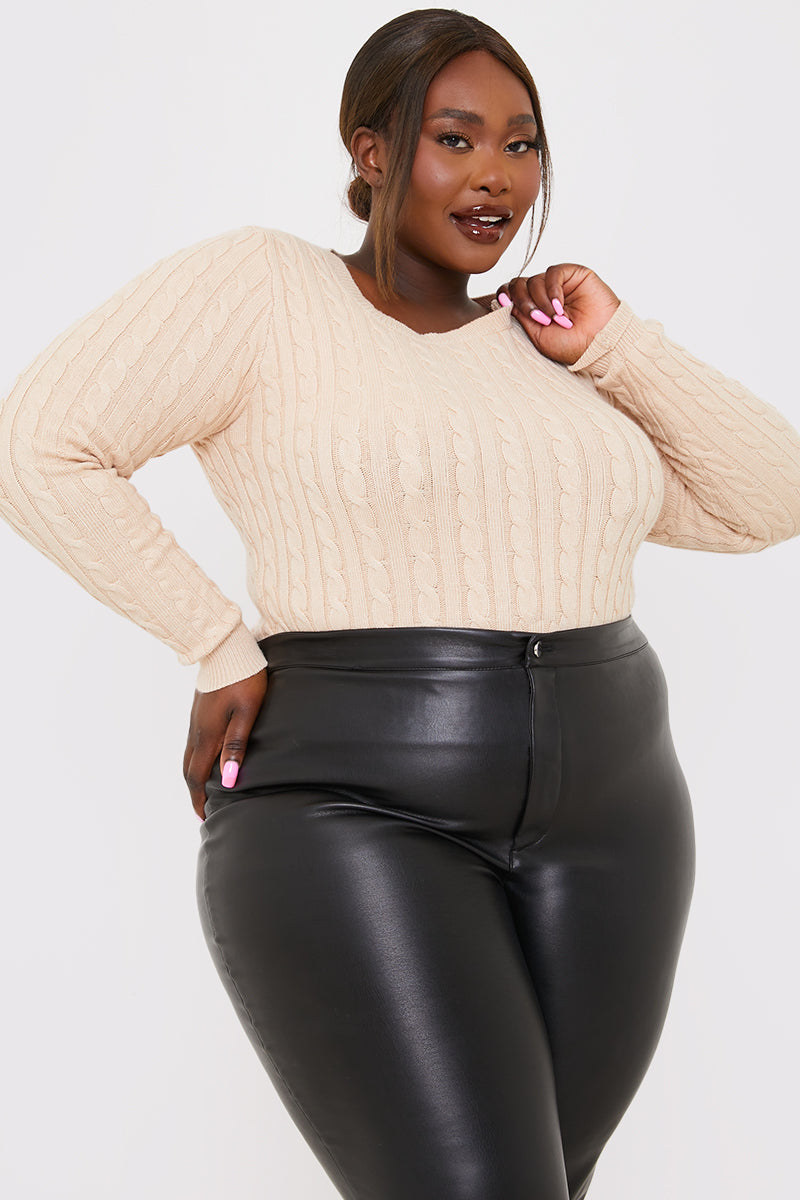 Cable Knit Bodysuit