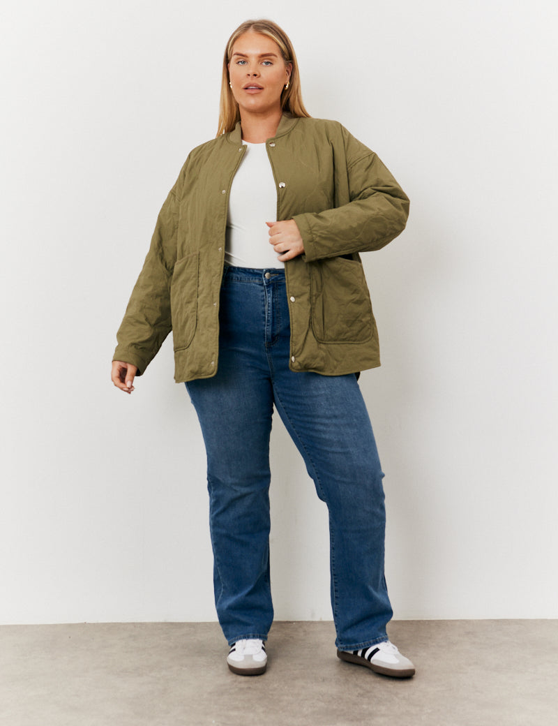Quilted Relaxed Jacket