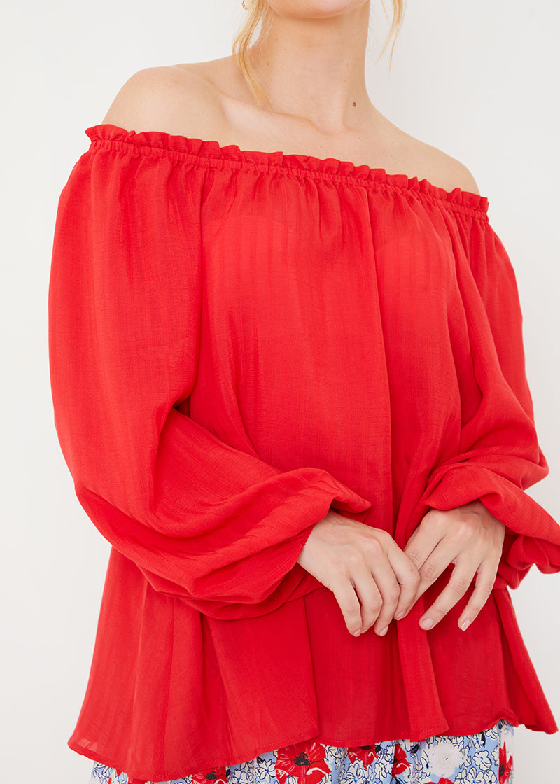 Hot Like Heather Blouse