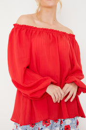 Hot Like Heather Blouse