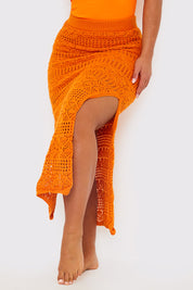 Crochet Midaxi Skirt