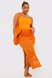 Crochet Midaxi Skirt