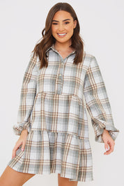 Collared Smock Dress