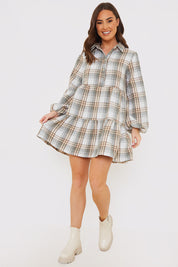 Collared Smock Dress