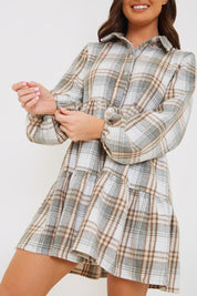 Collared Smock Dress