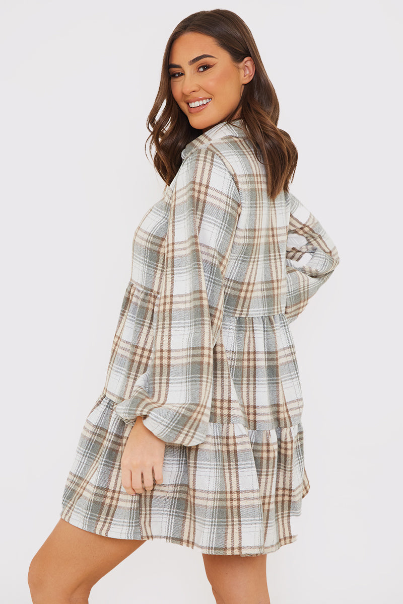 Collared Smock Dress