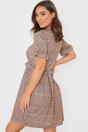 V Neck Skater Dress
