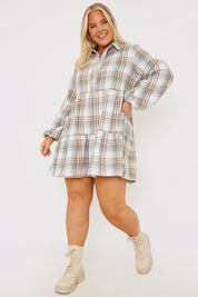 Collared Smock Dress