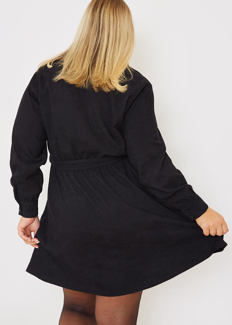 Corduroy Shirt Dress