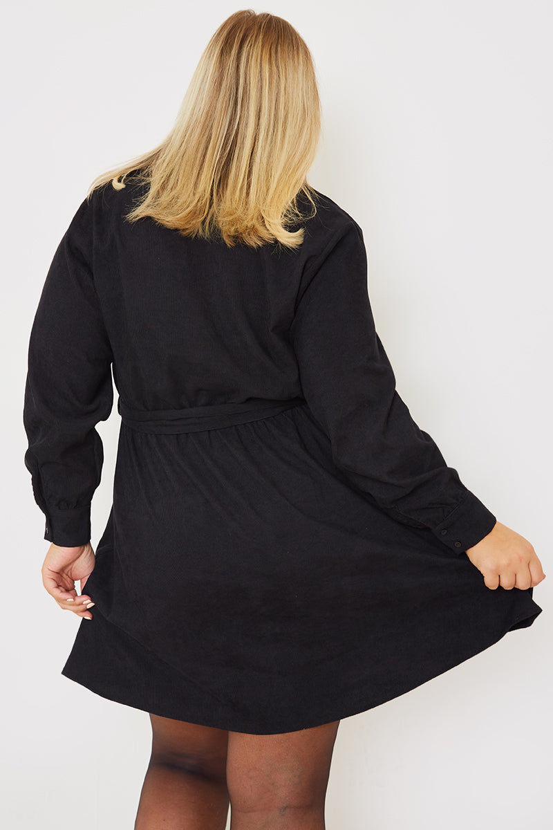 Corduroy Shirt Dress