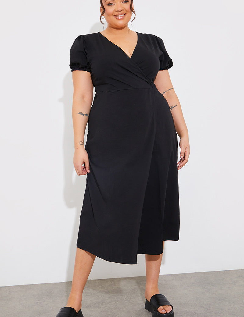 Wrap Midaxi Dress