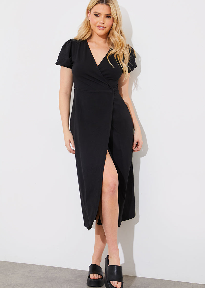 Wrap Midaxi Dress