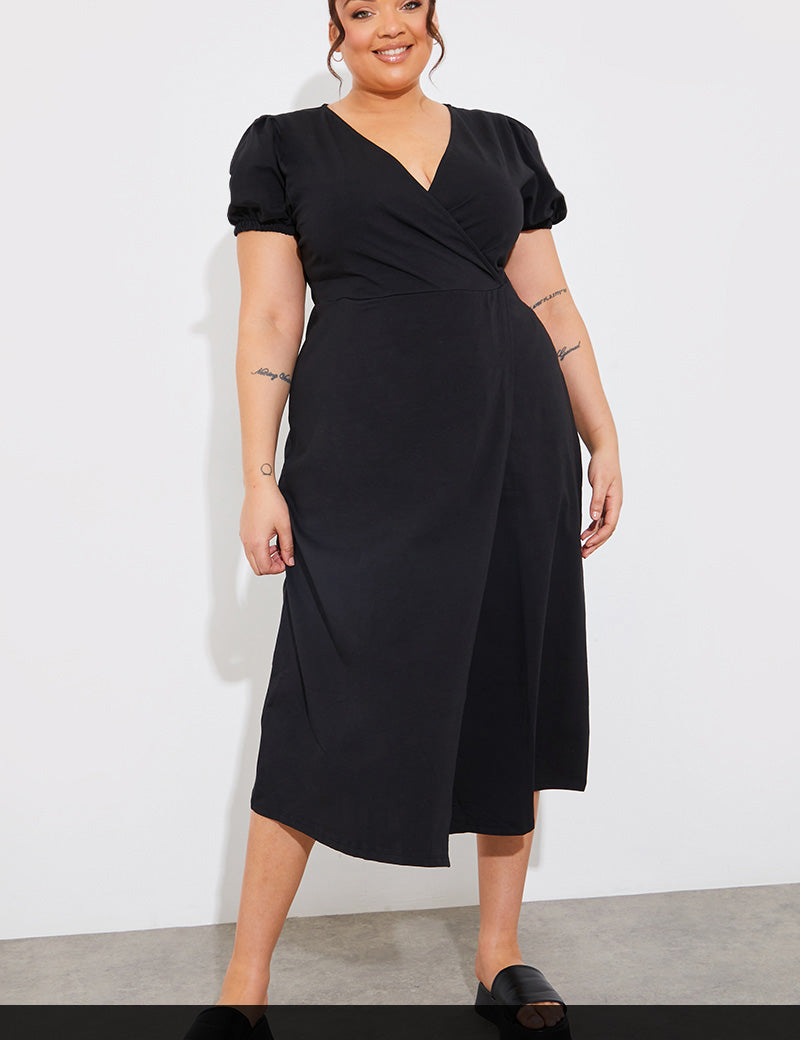 Wrap Midaxi Dress