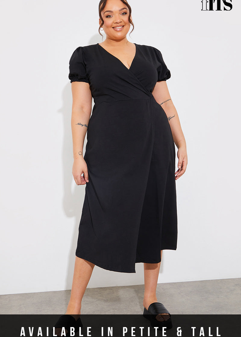 Wrap Midaxi Dress