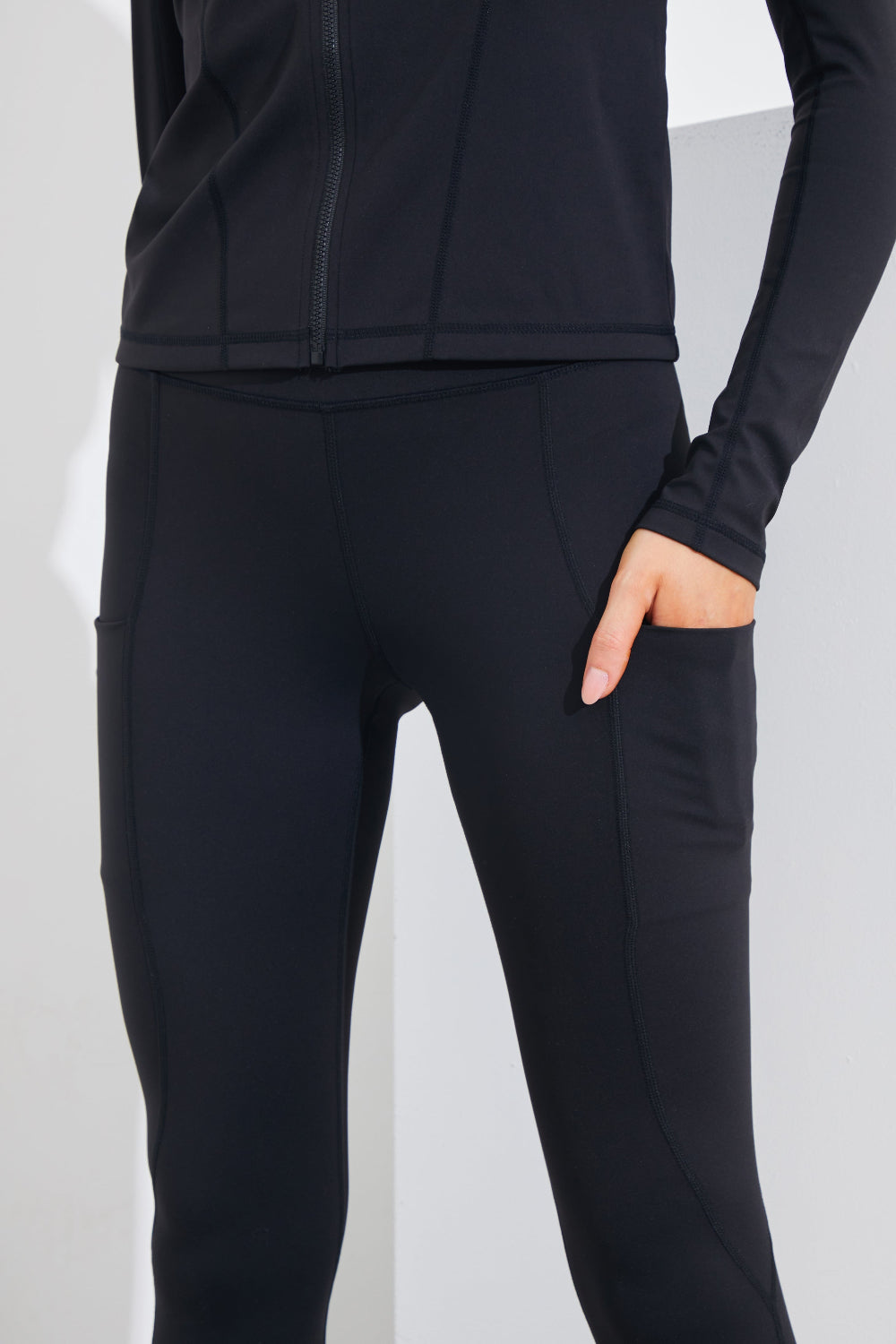 Soft Touch Seam Detail Leggings 