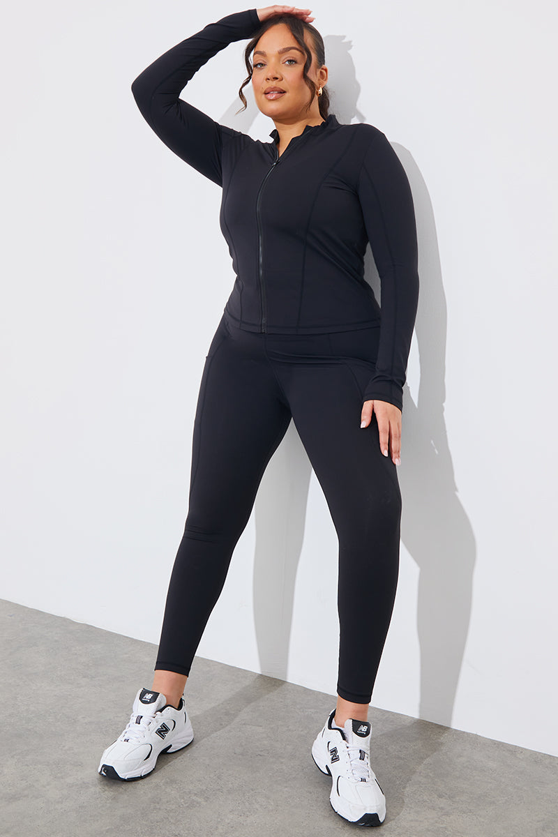 Soft Touch Seam Detail Leggings 