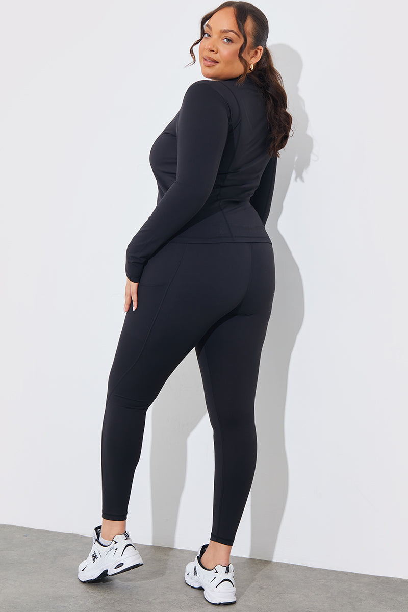 Soft Touch Seam Detail Leggings 