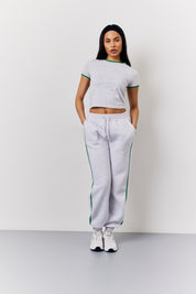 Grey Fits Sport Cuffed Jogger