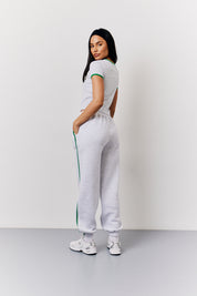 Grey Fits Sport Cuffed Jogger