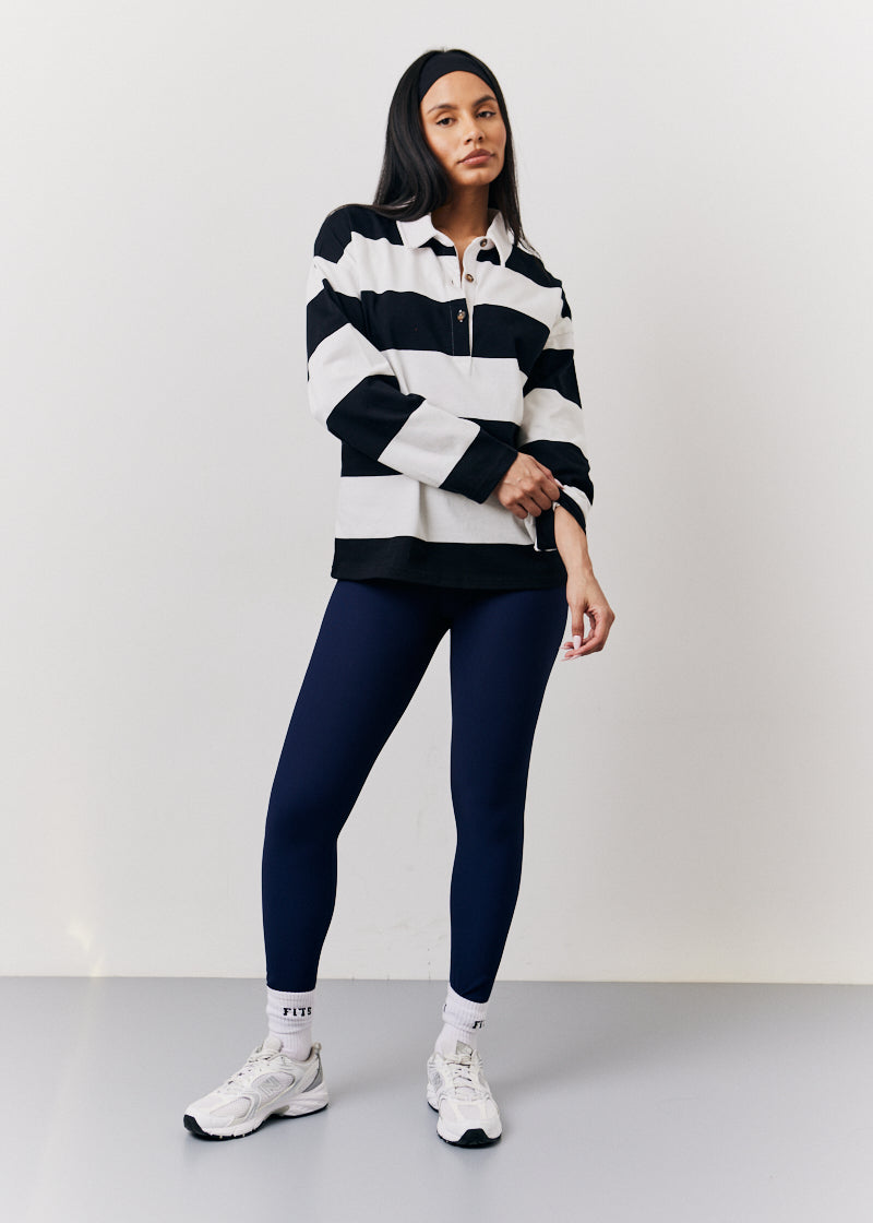 Navy Sculpt and Control Leggings